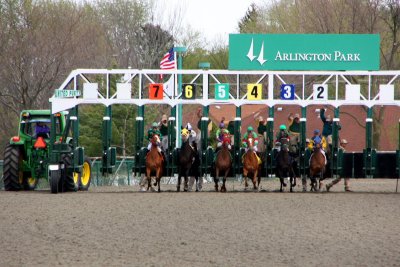 Arlington Park starting gates