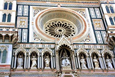 The facade of the Duomo - Emilio De Fabris - Florence, Italy