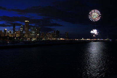 Venetian night fireworks, Chicago