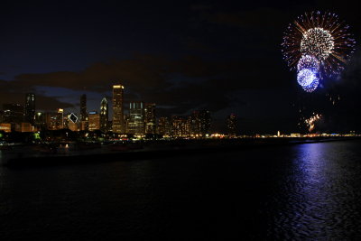 Venetian night finale, Chicago