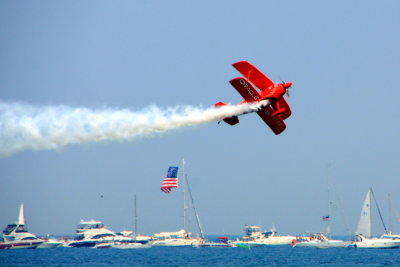 Chicago Air and Water Show 2009 - Sean Tucker & Team Oracle, Chicago, U.S.A.