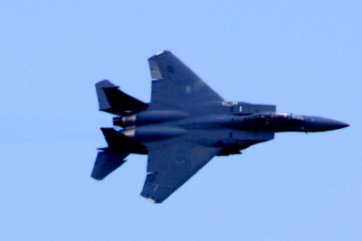 Chicago Air and Water Show 2009 - F-15 Eagle - top view