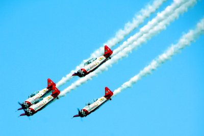 Chicago Air and Water Show 2009 - AeroShell Aerobatic Team