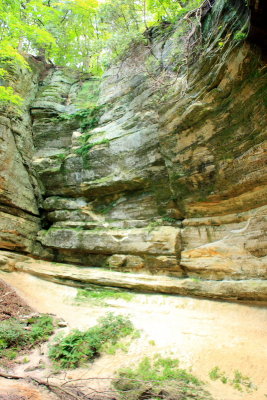 How high is the canyon?, Starved Rock State Park, IL