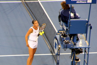 Arguing with the Chair Umpire, 2009 US Open, New York City