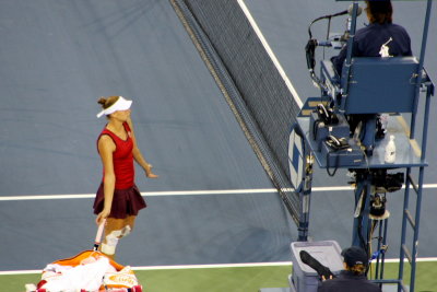 Vera argues too, 2009 US Open, New York City