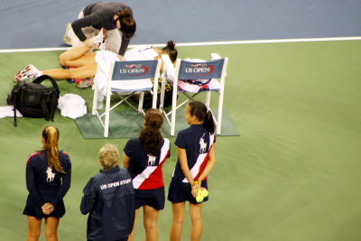 Flavia - treatment, , 2009 US Open, New York City
