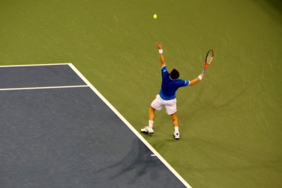 Murray toss, 2009 US Open, New York City