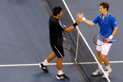 Murray wins, 2009 US Open, New York City