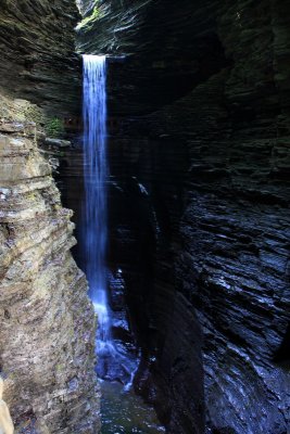The highest waterfalls in the park, Watkins Glen State Park, NY