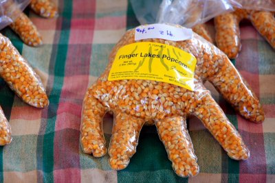Finger Lakes popcorn, NY