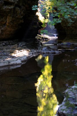 Reflections, Watkins Glen State Park, NY