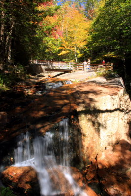 Franconia Notch State Park, Fall colors, White Mountains, NH