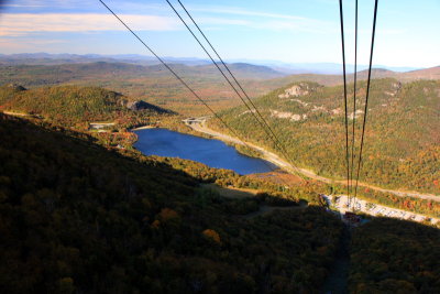 Echo Lake from Cannon Aerial Tramway, NH