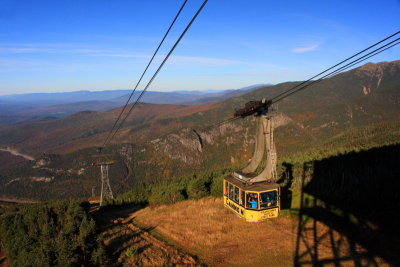 Cannon Aerial Tramway in Franconia Notch, NH