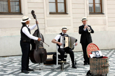 Prague funfair orchestra, Prague Castle
