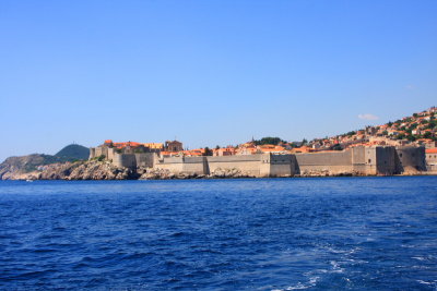 Grad, Dubrovnik from the Adriatic