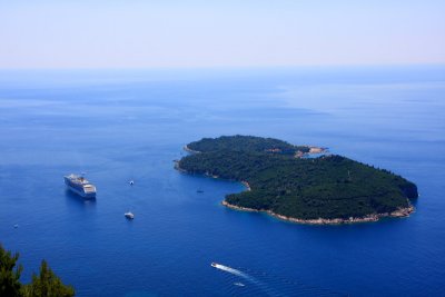 Lokrum Island, Adriatic Sea