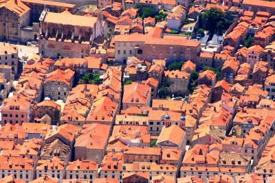 Rooftops of Dubrovnik Old Town