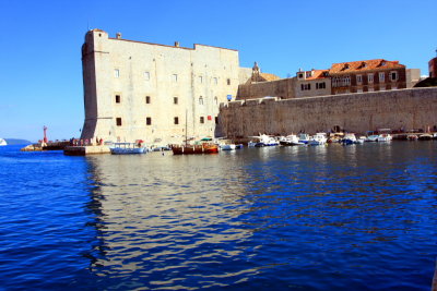 St. John Fortress prevented enemy ships from accessing the City Harbour, Dubrovnik