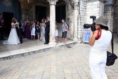 Wedding in Old Town, Dubrovnik