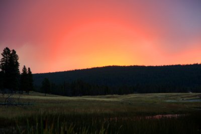 Sunrise - Yellowstone National Park