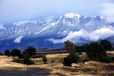 Absoraka Range, Gardiner to Livingston, Montana