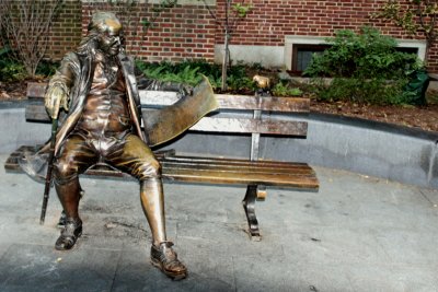 Philadelphia - Benjamin Franklin at the University