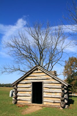 Valley Forge - recreated cabin