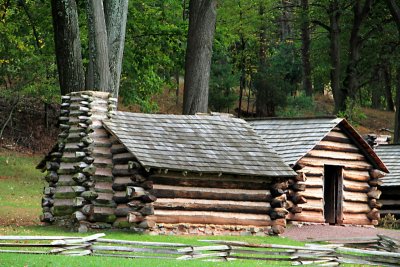 Valley Forge - cabin recreation
