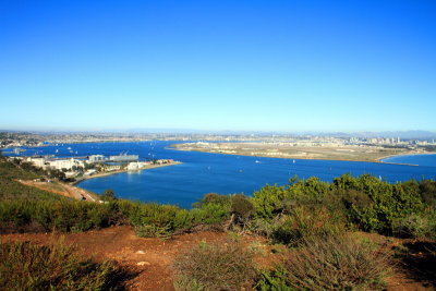 San Diego from Cabrillo National Monument, Point Loma Peninsula