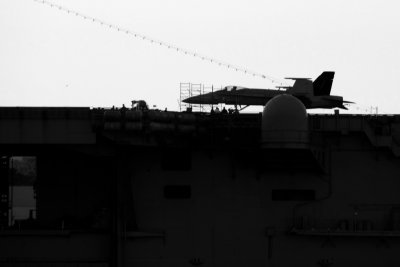 Aircraft carrier, San Diego Naval base