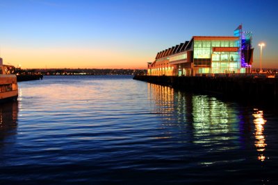 Pier in to San Diego Bay