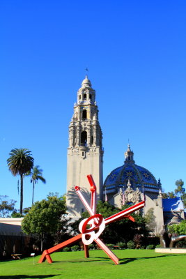 The California Bell Tower and San Diego Museum of Man, Balboa Park, San Diego