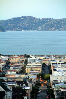 Land, water and land, San Francisco, California