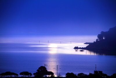 Monterey sunset, California