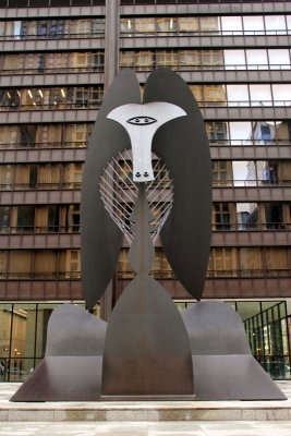 The Chicago Picasso,  Daley Plaza, Chicago, IL