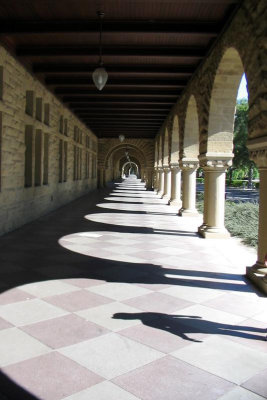 Main Quad walkway, Stanford University