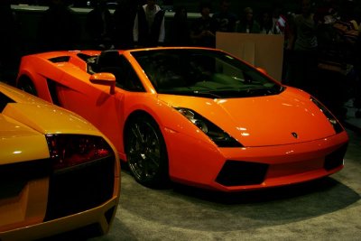 Lamborghini also has an orange car but its just not in the same league