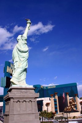 Statue of Liberty at NY NY, Las Vegas, NV