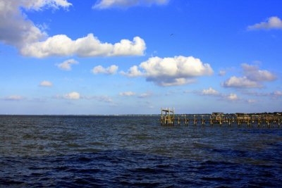 The gulf from Kemah