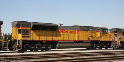 UP Coal Westbound @ Dolores Yard, Long Beach CA 9-26-2008