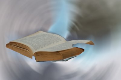 flying book