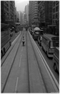 Cycle lane, Hong Kong-style