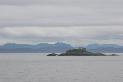 A happy little island in the gray