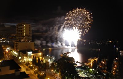 Fireworks/Nanaimo Harbour