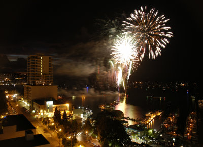 Fireworks/Nanaimo Harbour