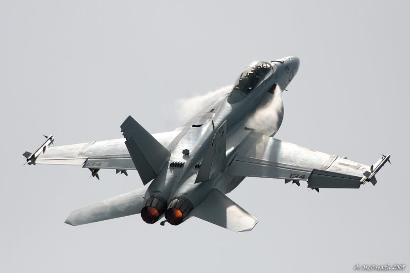 USN Super Hornet - Avalon Airshow - 10 Mar 09