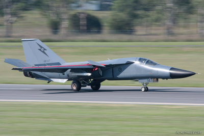 RAAF F-111 - Avalon Airshow Practice - 4 Mar 09