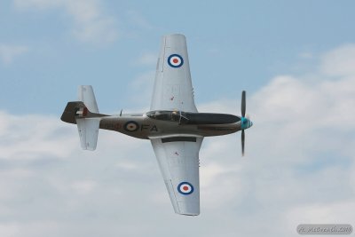 Watts Bridge 29 Aug 10 - P51D Mustang